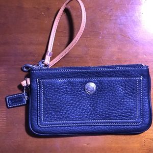 Black Coach Wristlet
